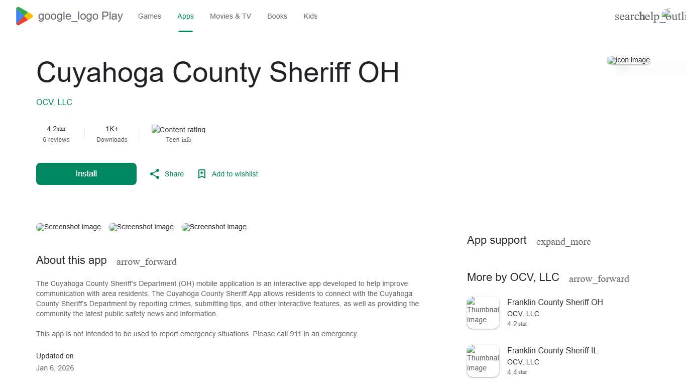 Cuyahoga County Sheriff OH - Apps on Google Play